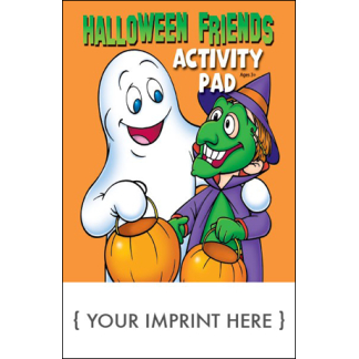 custom halloween activity pads