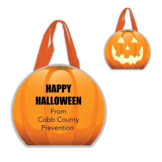 reflective halloween tote bags