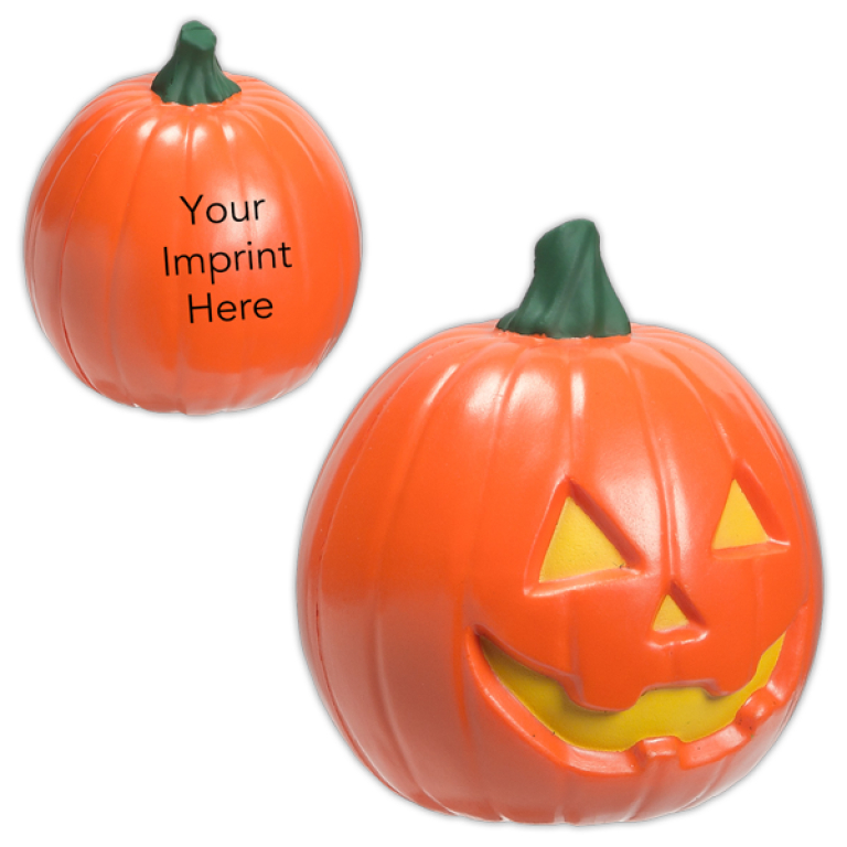 custom pumpkin stress balls