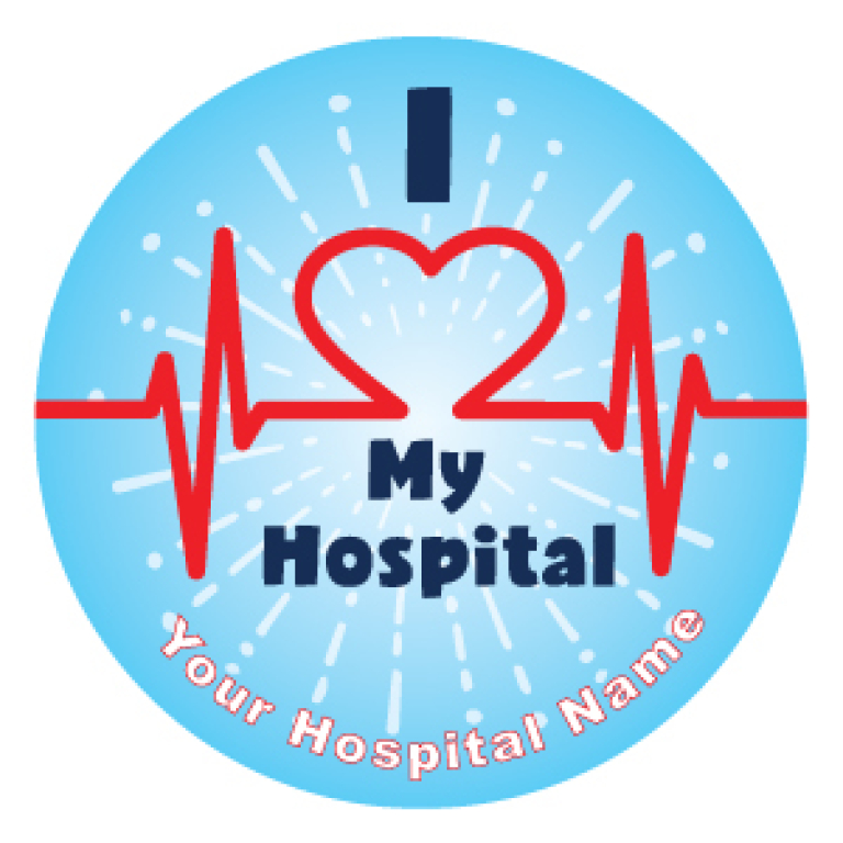 i love my hospital stickers