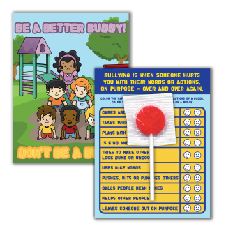 be a better buddy lollipop cards