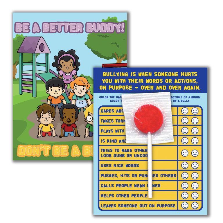 be a better buddy lollipop cards