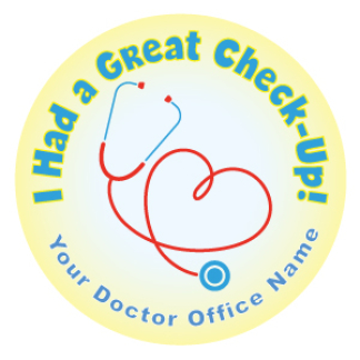 check up stickers for kids