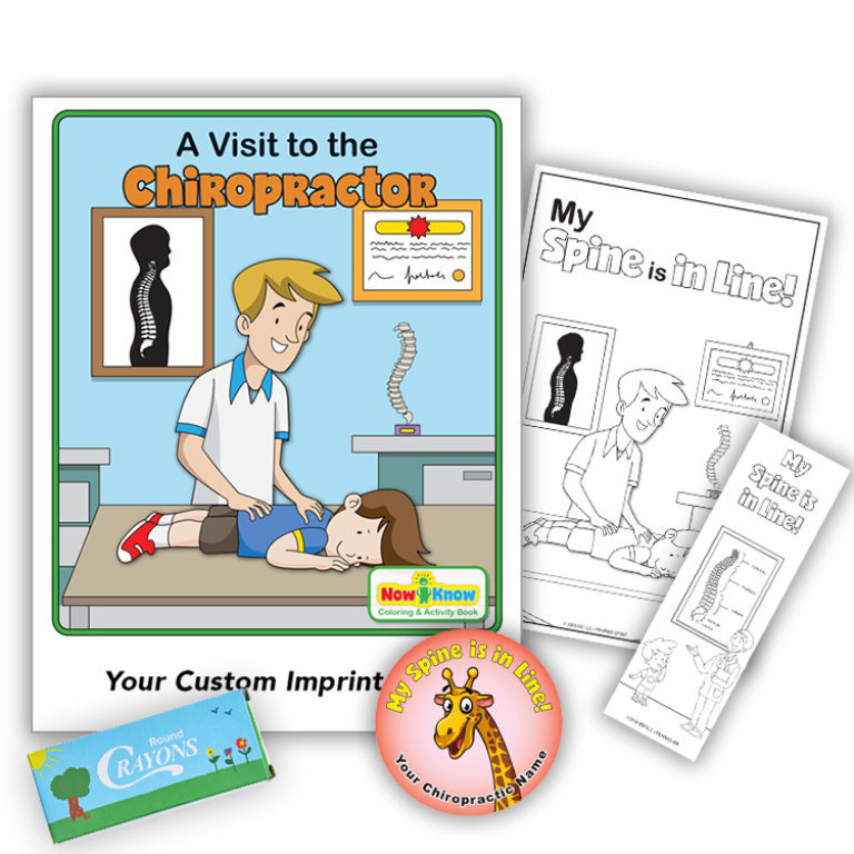 chiropractor visit kit for kids