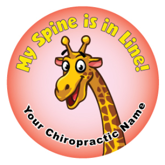 chiropractor office stickers for kids