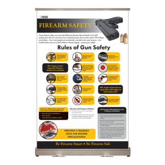 firearm safety tabletop display