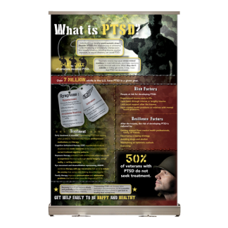 Military Veterans PTSD Display