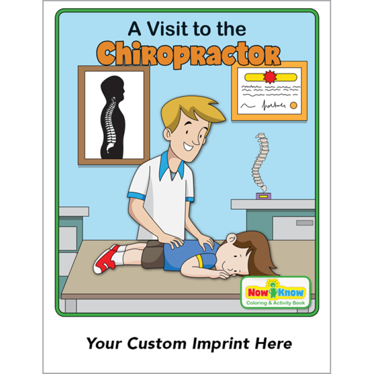 chiropractor visit activity books