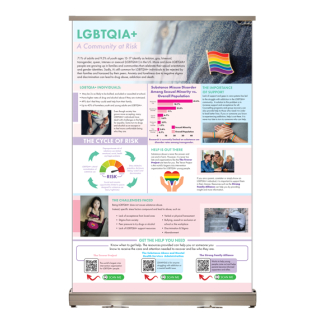 LGBTQIA Awareness Tabletop Display