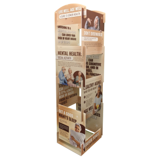 Guide to Senior Health Info Display Tower