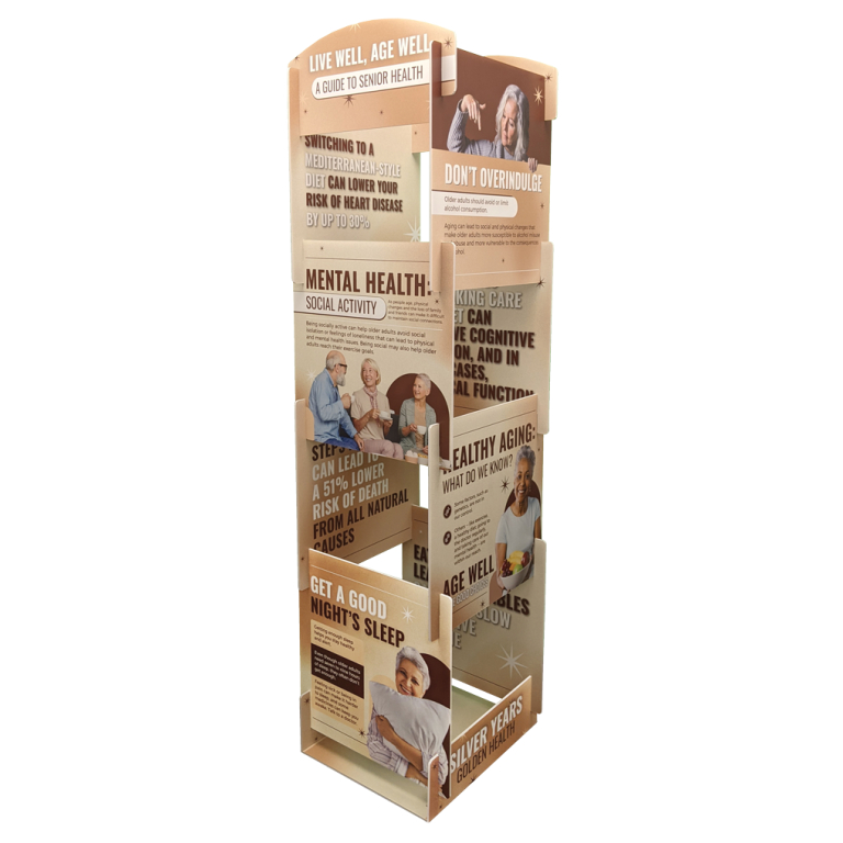 Guide to Senior Health Info Display Tower