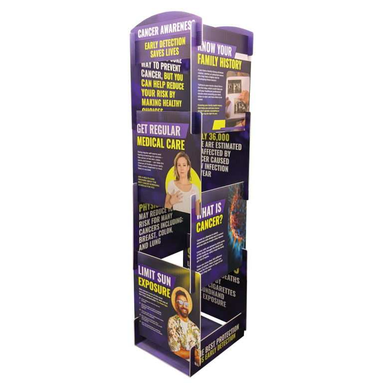 Cancer Awareness Display Tower
