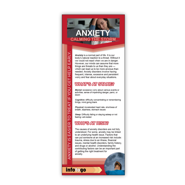 anxiety rack cards