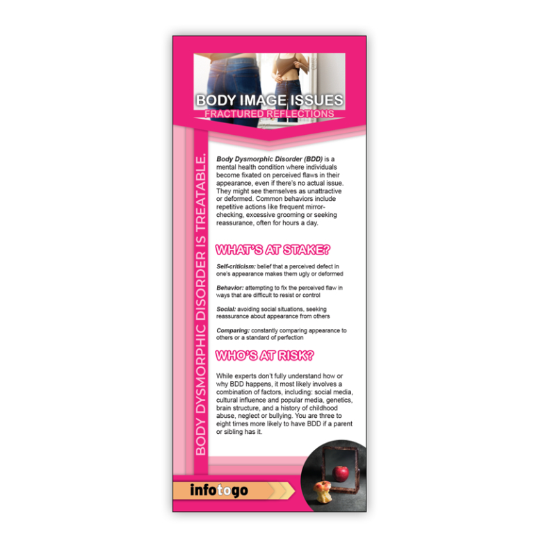 body dysmorphic disorder bdd rack cards