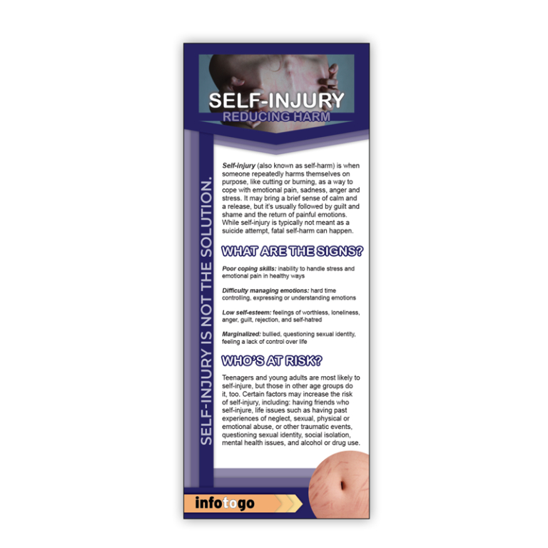 self injury rack cards