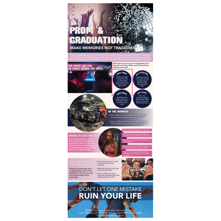 Prom and Graduation Safety Cards
