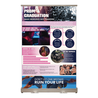Prom and Graduation Safety Display