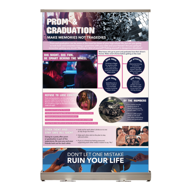 Prom and Graduation Safety Display