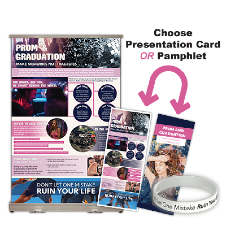 Prom and Graduation Tabletop Display Package