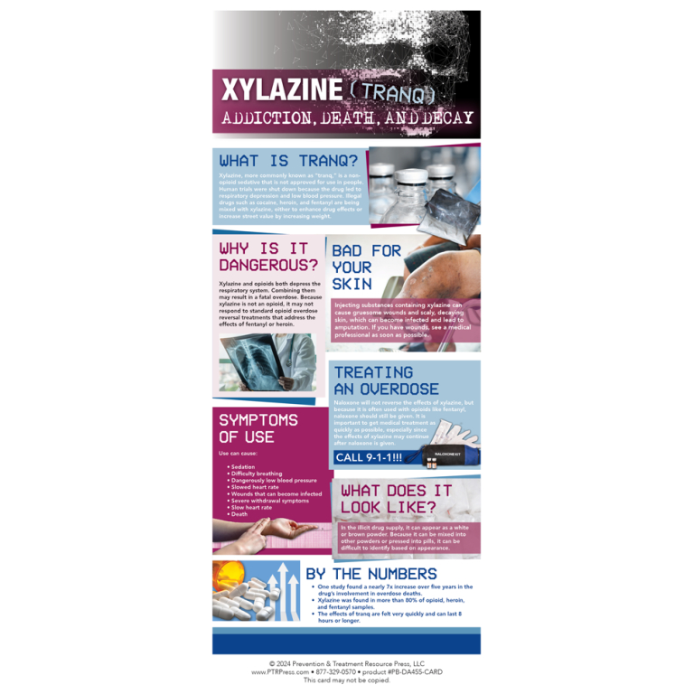 Xylazine Tranq Presentation Cards