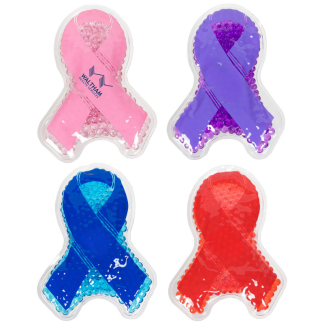 Custom Awareness Ribbon Hot Cold Packs