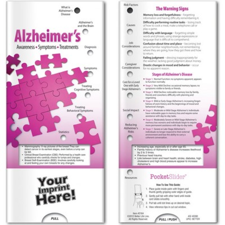 Alzheimers Awareness Brochure