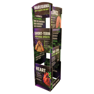 Marijuana Effects on the Body Info Tower Display