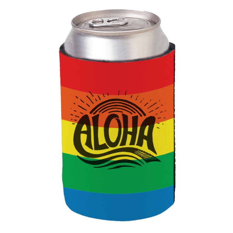 Custom Rainbow Koozies