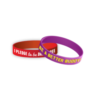 Stock Awareness Silicone Wristbands