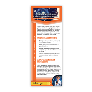 Social Media and the Developing Brain Rack Cards