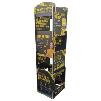 Distracted Driving Info Tower Display