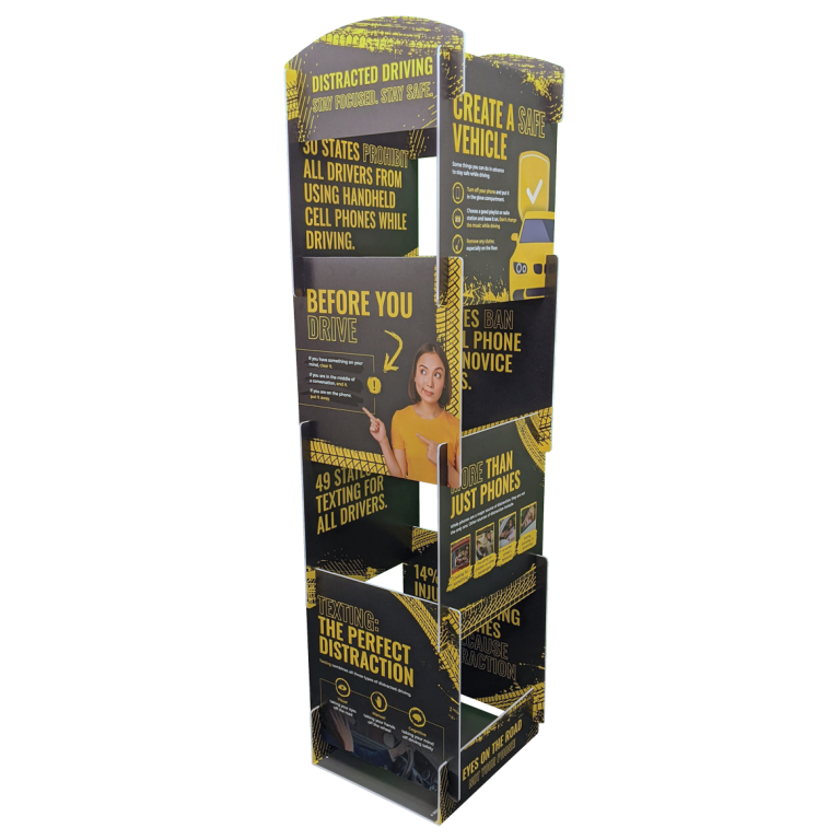 Distracted Driving Info Tower Display