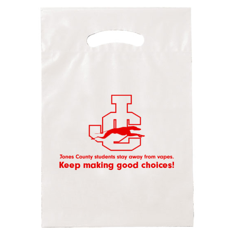 Custom Plastic Grab Bags with Logo