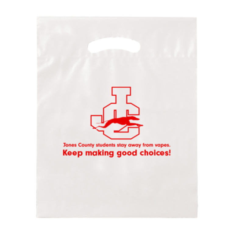 Custom Plastic Carry Bags with Logo