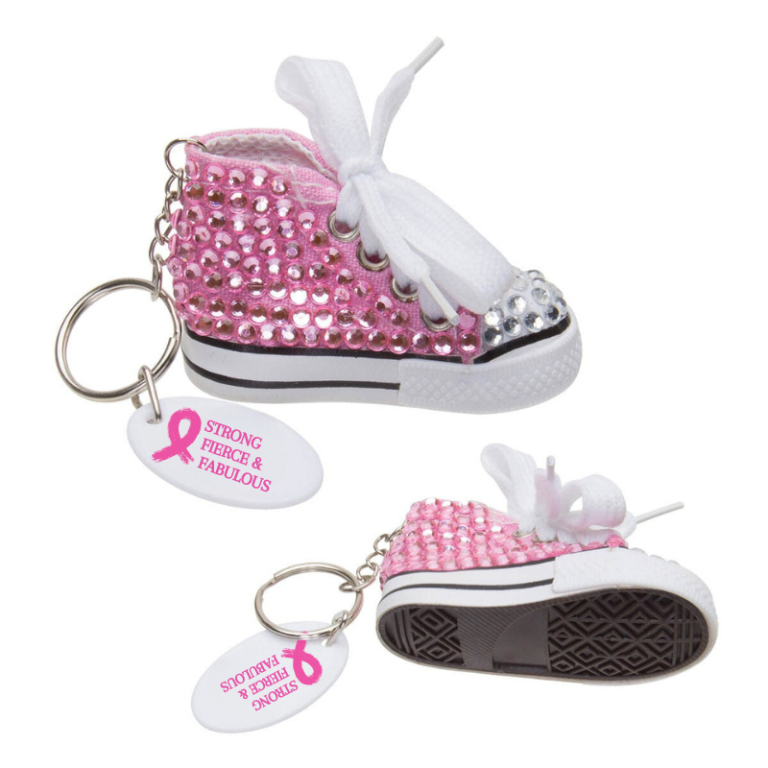 Custom Bling Gym Shoe Key Chains