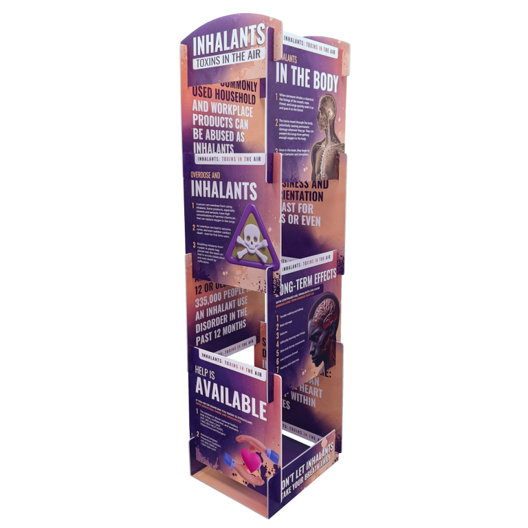 Inhalants Tabletop Info Tower