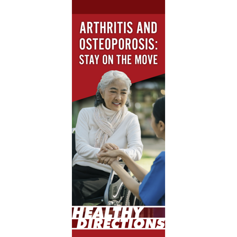 Arthritis and Osteoporosis Pamphlets