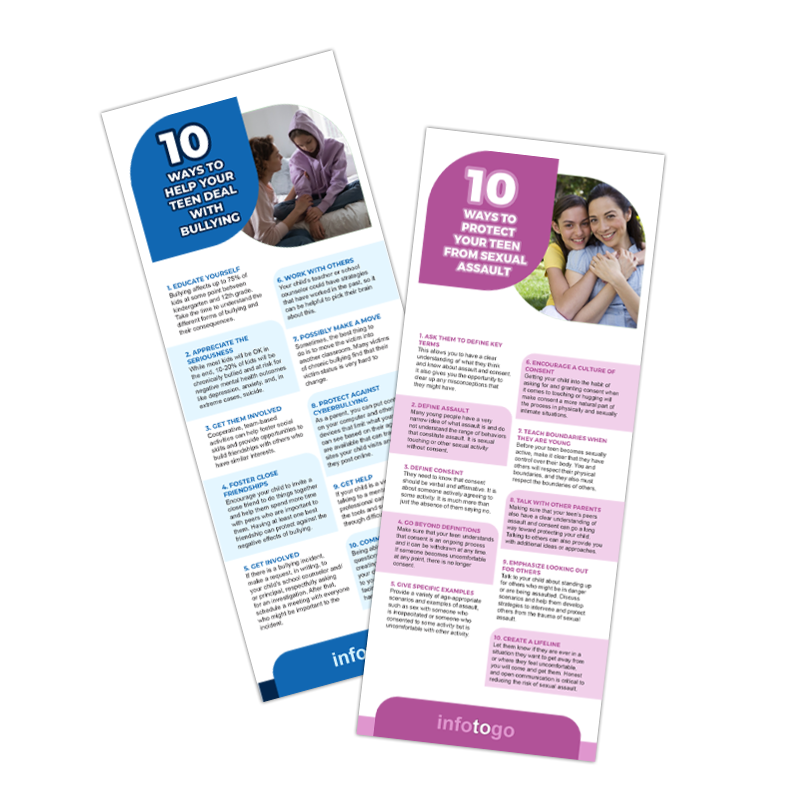 Parent Teen Rack Cards