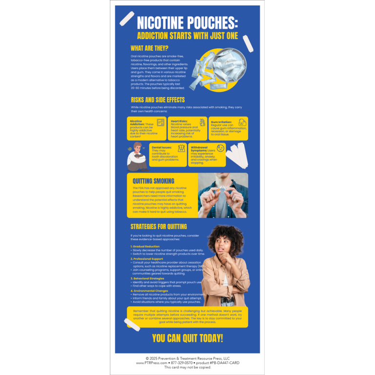 Nicotine Pouch Addiction Starts with Just One Presentation Cards