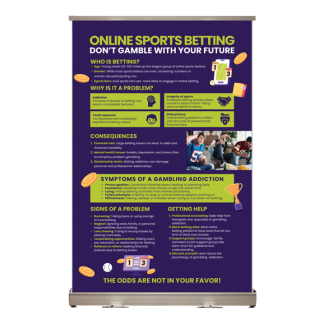 Online Sports Betting Tabletop Display