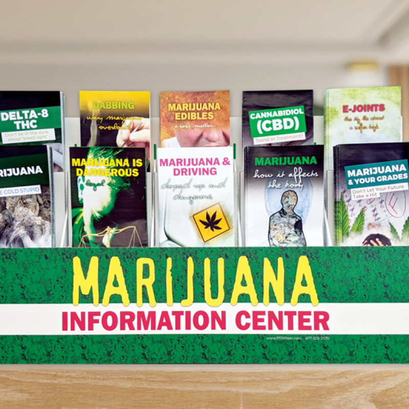 Marijuana Information Package: Affordable Bundles & Value Packs Marijuana Awareness Prevention Education Information Pamphlet Package